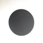 Black Circle Cake Base